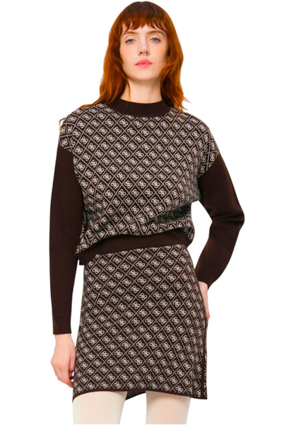 Maglione Collo Alto Donna Guess  Aubrey 4G W5BR23Z3JD2