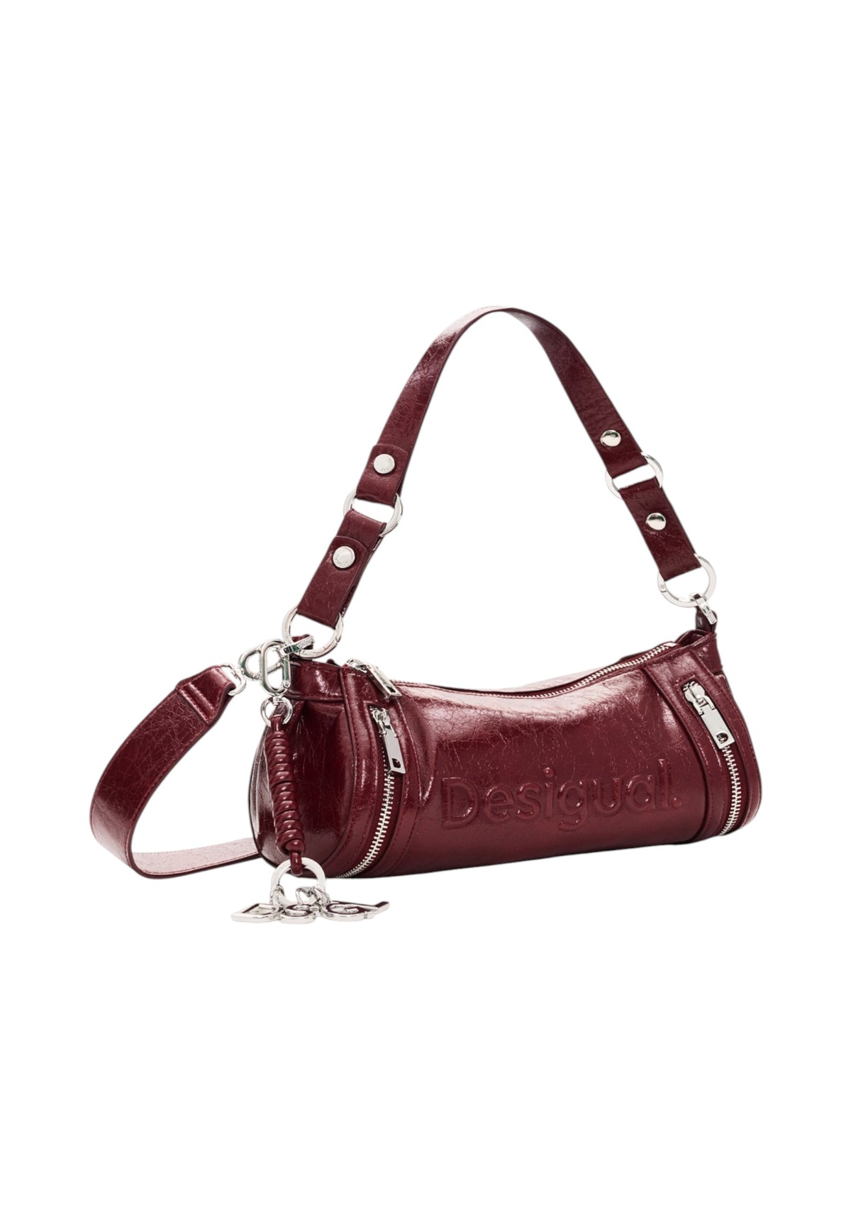 Borsa A Spalla Donna Desigual  Bag Half Logo Zarauz Nf Granate 26WAXPA2