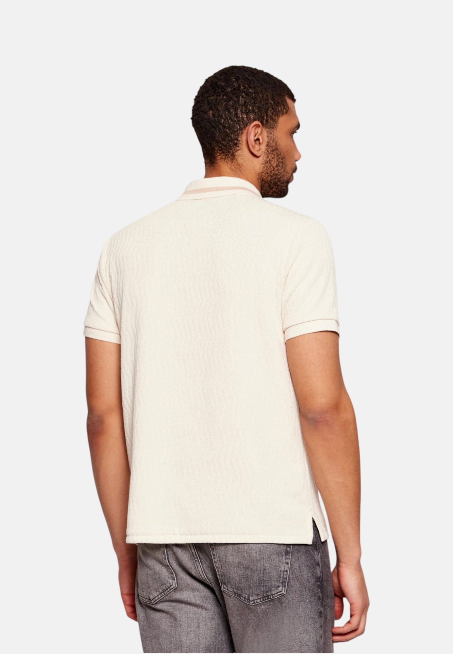 Polo Manica Corta Uomo Guess  Morales Knit Zip M6RP38KB322