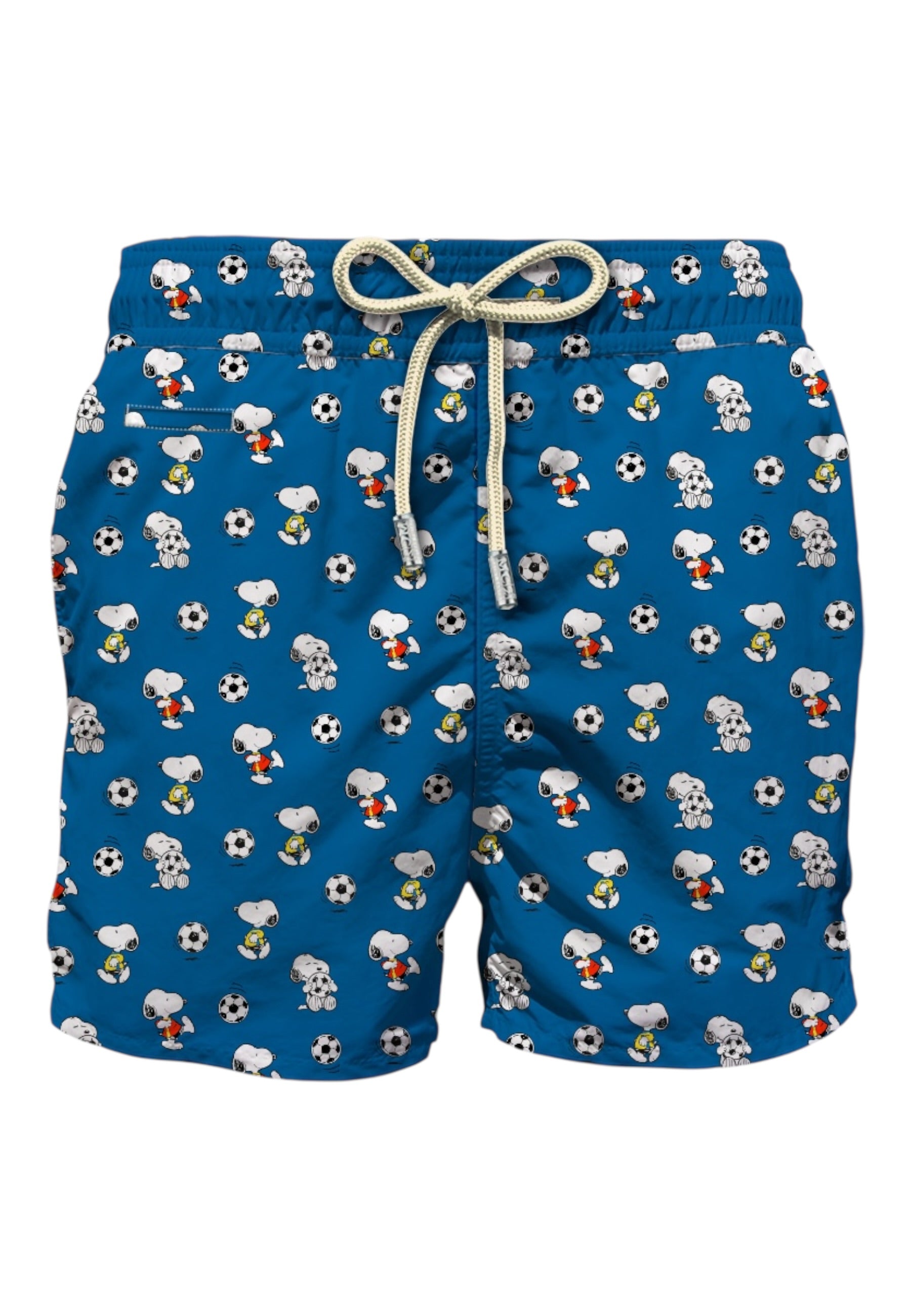 Costume da bagno Short Uomo Mc2 Saint Barth Snoopy Soccer Play Lighting Micro Fantasy LIG0003