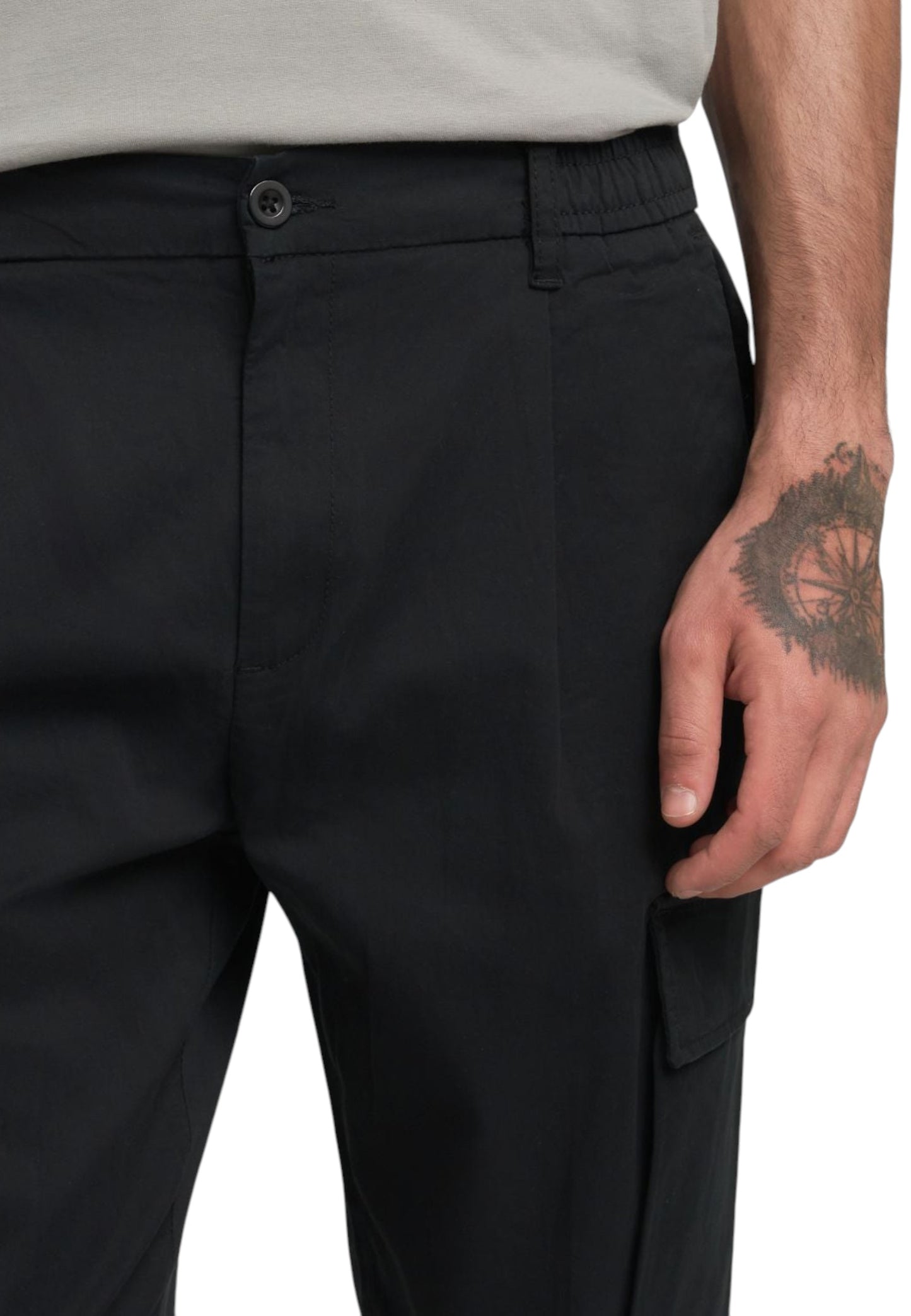 Pantaloni Cargo Uomo Replay In Twill Adhann M9015C.000.84999