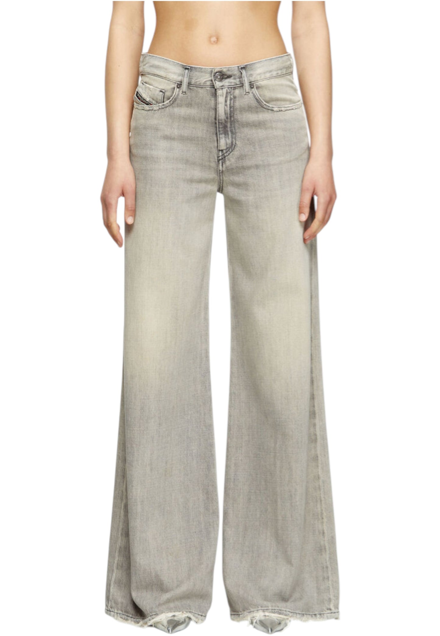 Pantaloni 5 Tasche Donna Diesel  1978 D-Akemi L.30 A03625068RU