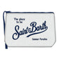 Pochette  Unisex Mc2 Saint Barth Bianco Aline Piquet ALI0008