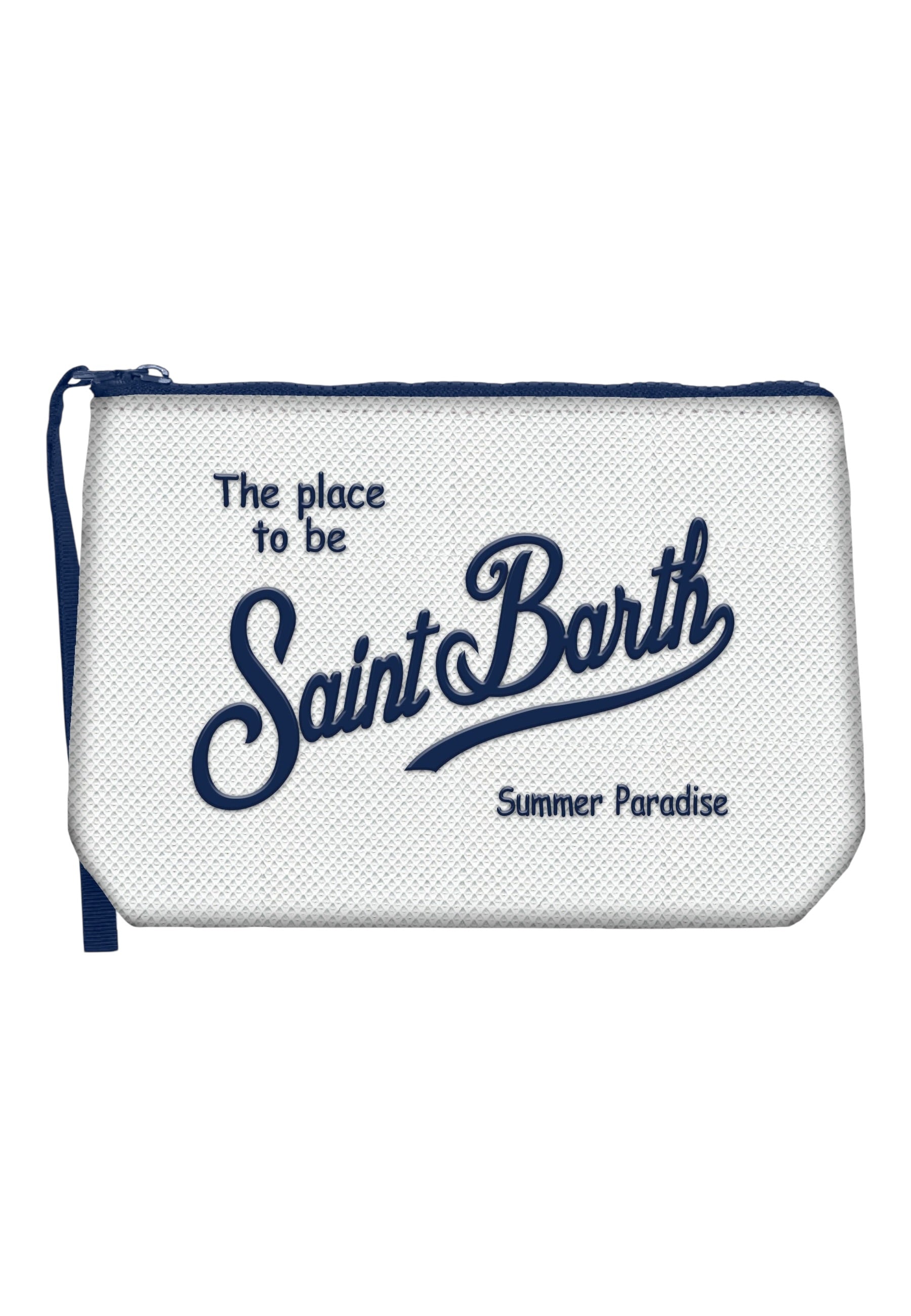 Pochette  Unisex Mc2 Saint Barth Bianco Aline Piquet ALI0008