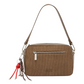 Borsa A Tracolla Donna Sun68 Camera Bag Velluto A Coste, Tracolla Regolabile, Tasca Frontale Con Zip, Chiusura Con Zip, Logo Frontale Corduroy Y46218