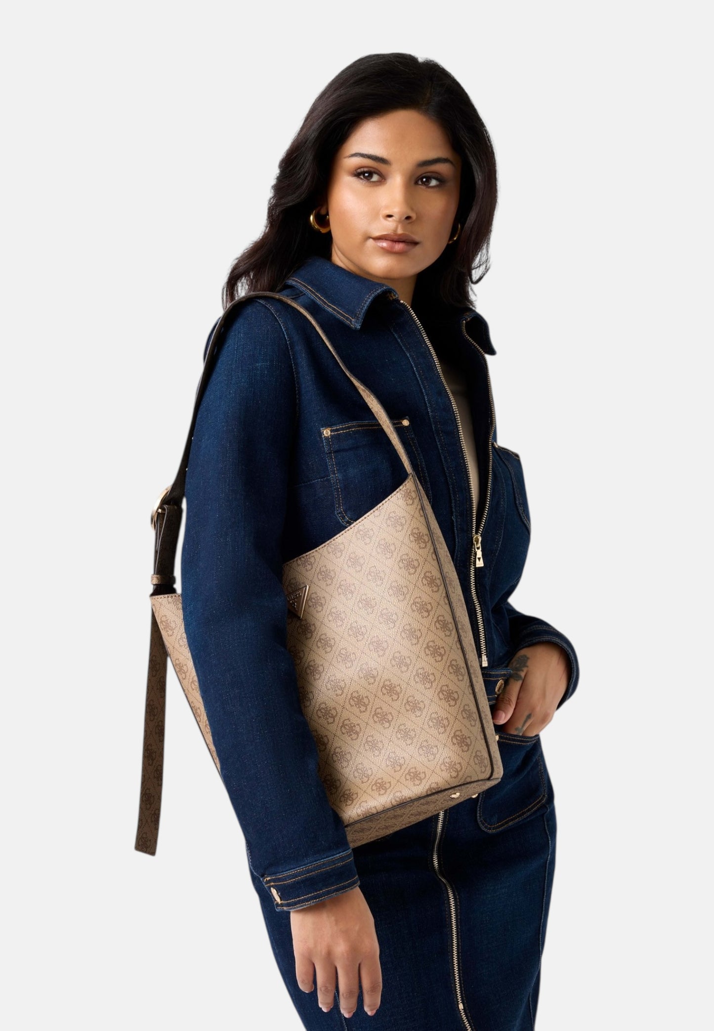 Borsa A Spalla Donna Guess Bucket Meridian Ii HWSG6974040