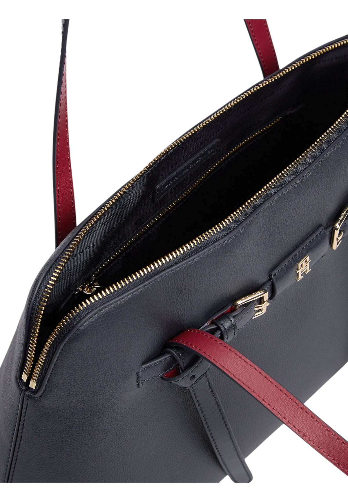 Borsa A Spalla Donna Tommy Hilfiger Tote Th Buckle AW0AW19032