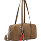 Borsa A Spalla Donna Sun68 Case Bag, Doppio Manico, Tracolla Regolabile, Chiusura Con Zip, Charm Logato Corduroy Y46220