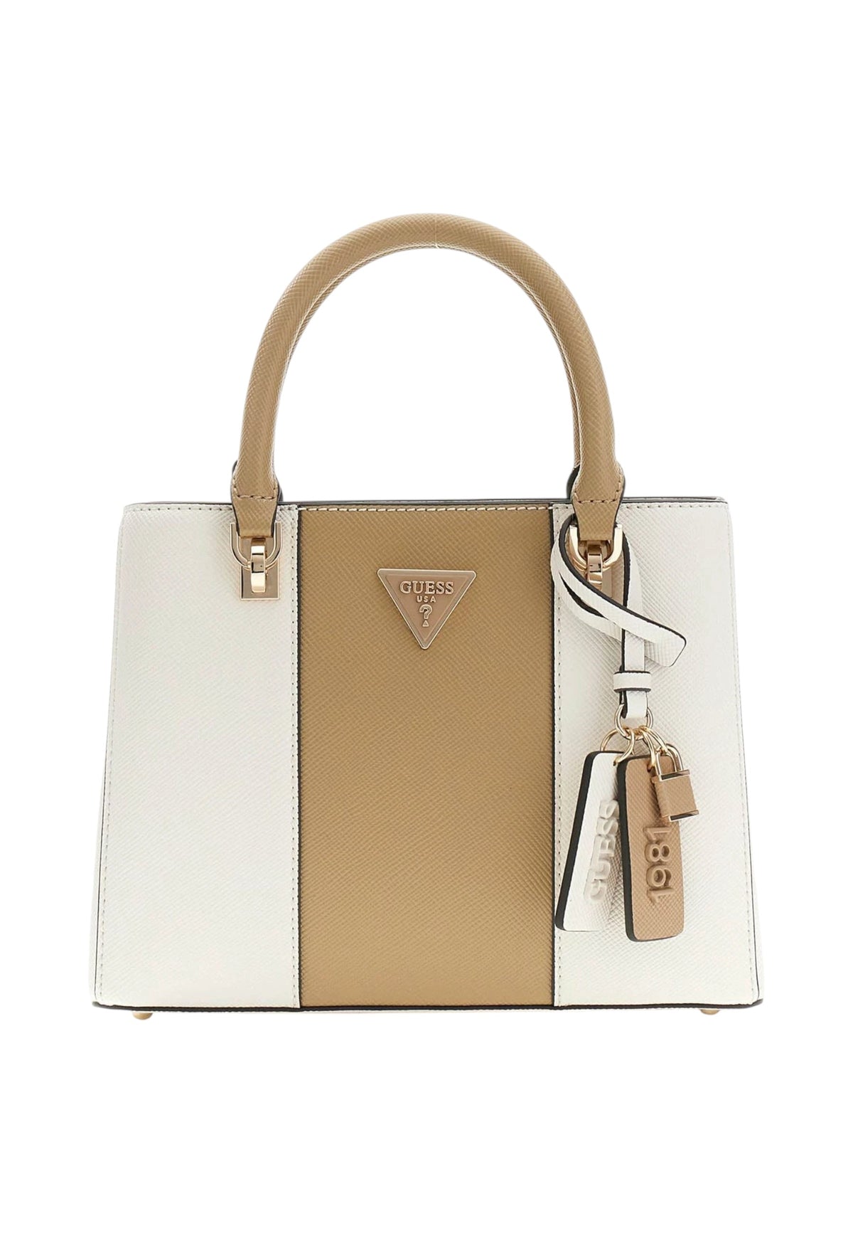 Borsa A Mano Donna Guess Small Multi Comp Satchel Noelle Ii HWZG9672050