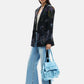 Zaino  Donna Desigual  Bag Rodio Prisa Short Sky Blue 26SAKP45