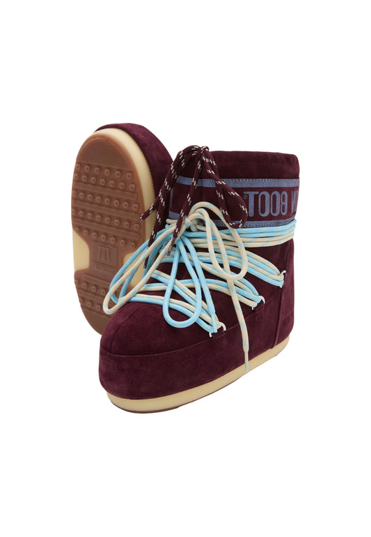 Stivali In Gomma Unisex Moon Boot  Mb Icon Low Suede 80D1409670