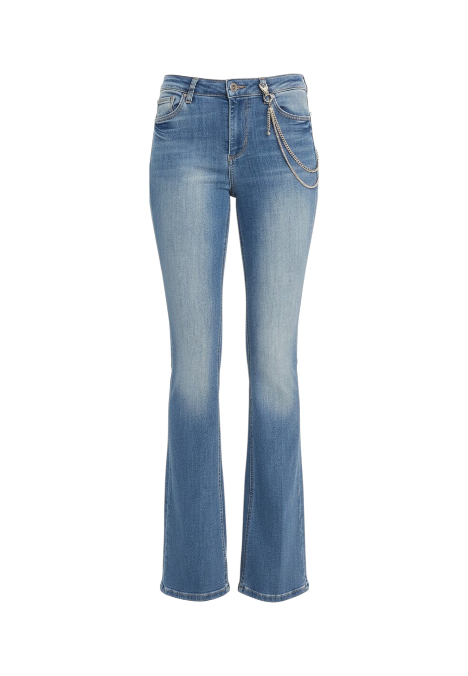 Jeans Flare Fit Donna Liu Jo Vita Alta Beat UA6015D4538