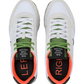 Sneakers Basse Uomo Sun68 Stile Running, Nylon E Suede, Dettagli Fluo, Logo Ricamato Tom Fluo Z46102