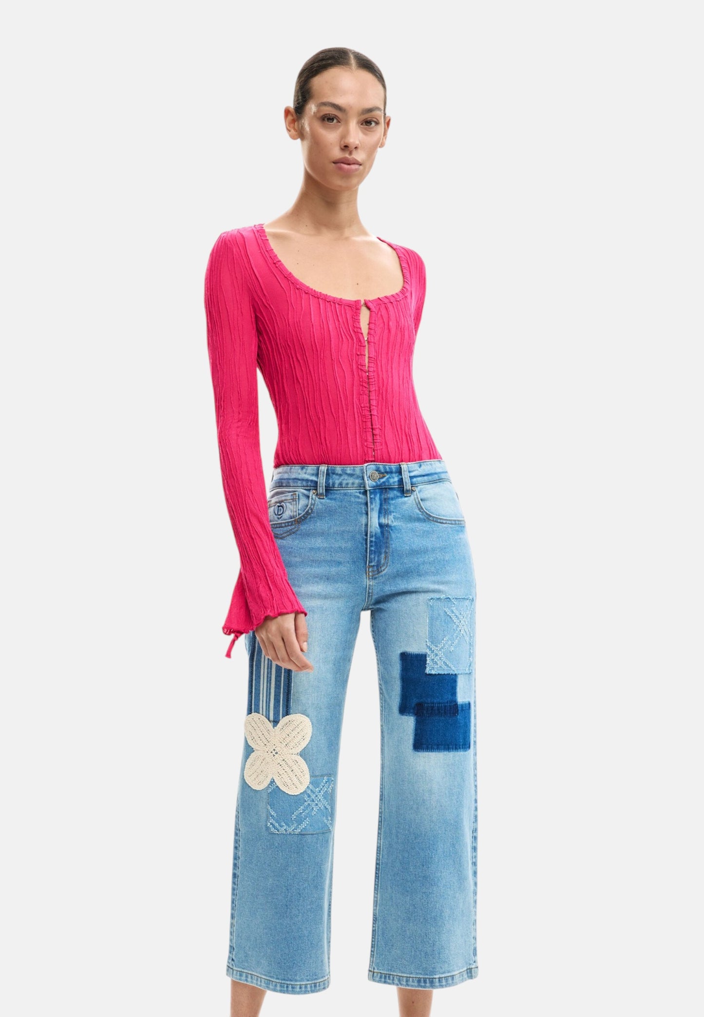 Jeans  Donna Desigual  Denim Leto 26SWDD24