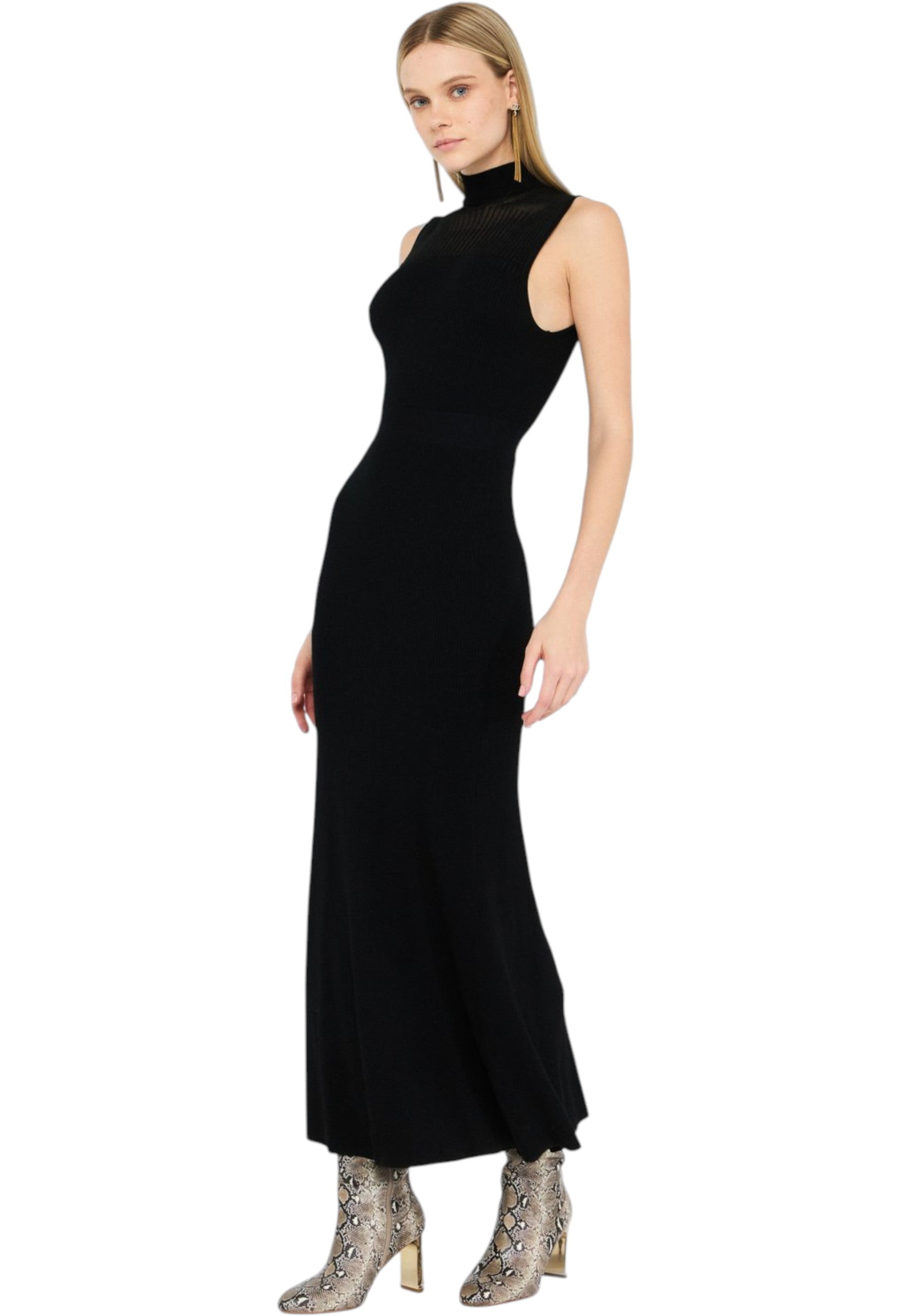 Vestito Lungo Donna Liu Jo In Maglia  CF5078MS99E