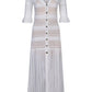 Vestito Lungo Donna Liu Jo In Maglia Eco Line CA6242MS55N