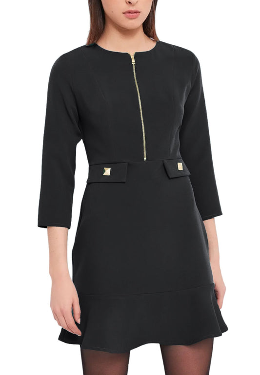 Vestito Corto Donna Gaudi Maniche 3/4  321FD15016