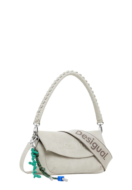 Borsa A Tracolla Donna Desigual  Bag Half Logo Trokel Piedra 25WAXPB2