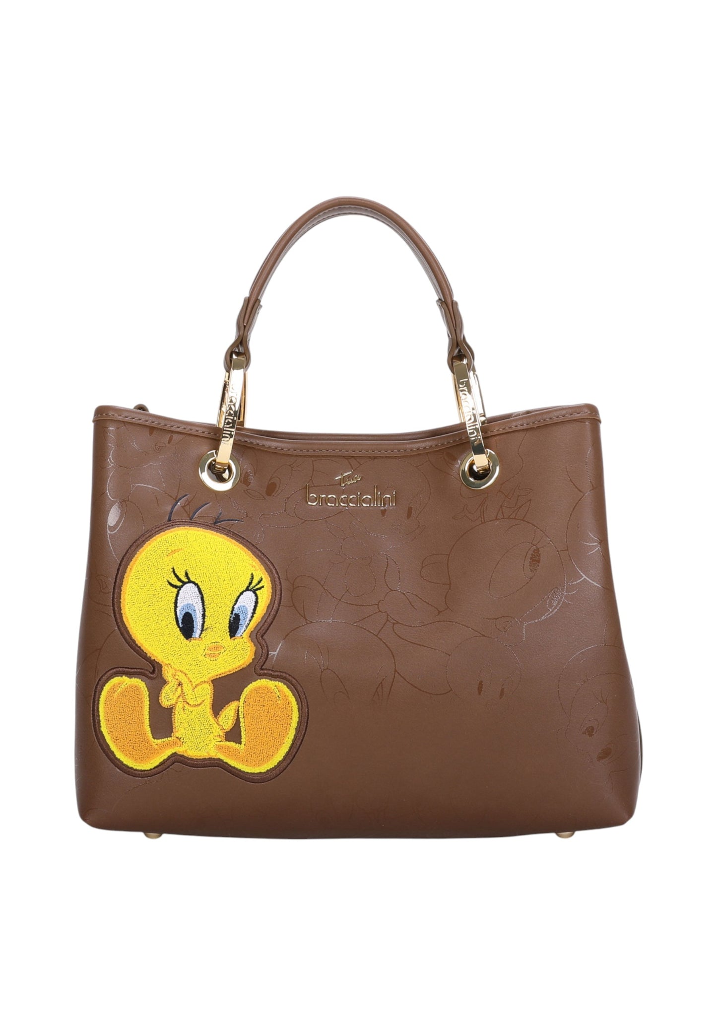 Borsa A Mano Donna Braccialini Patch Tweety Beth Lt LT231YY