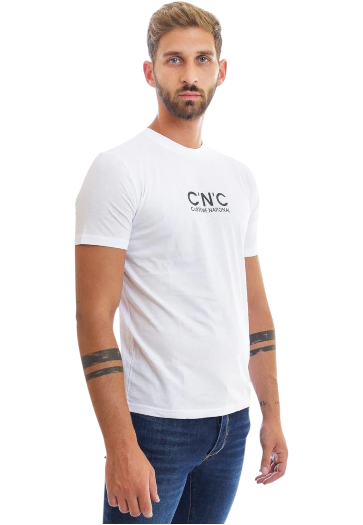 T-Shirt Manica Corta Uomo C'N'C Costume National   NMS37009TS9700