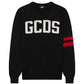 Maglione A Girocollo Uomo Gcds Maglia in lana merino e acrilico, logo frontale, dettaglio grafico sulle maniche, polsi e fondo a costine, vestibilit� regular Logo Regular Crewneck Z0MLQF152K155