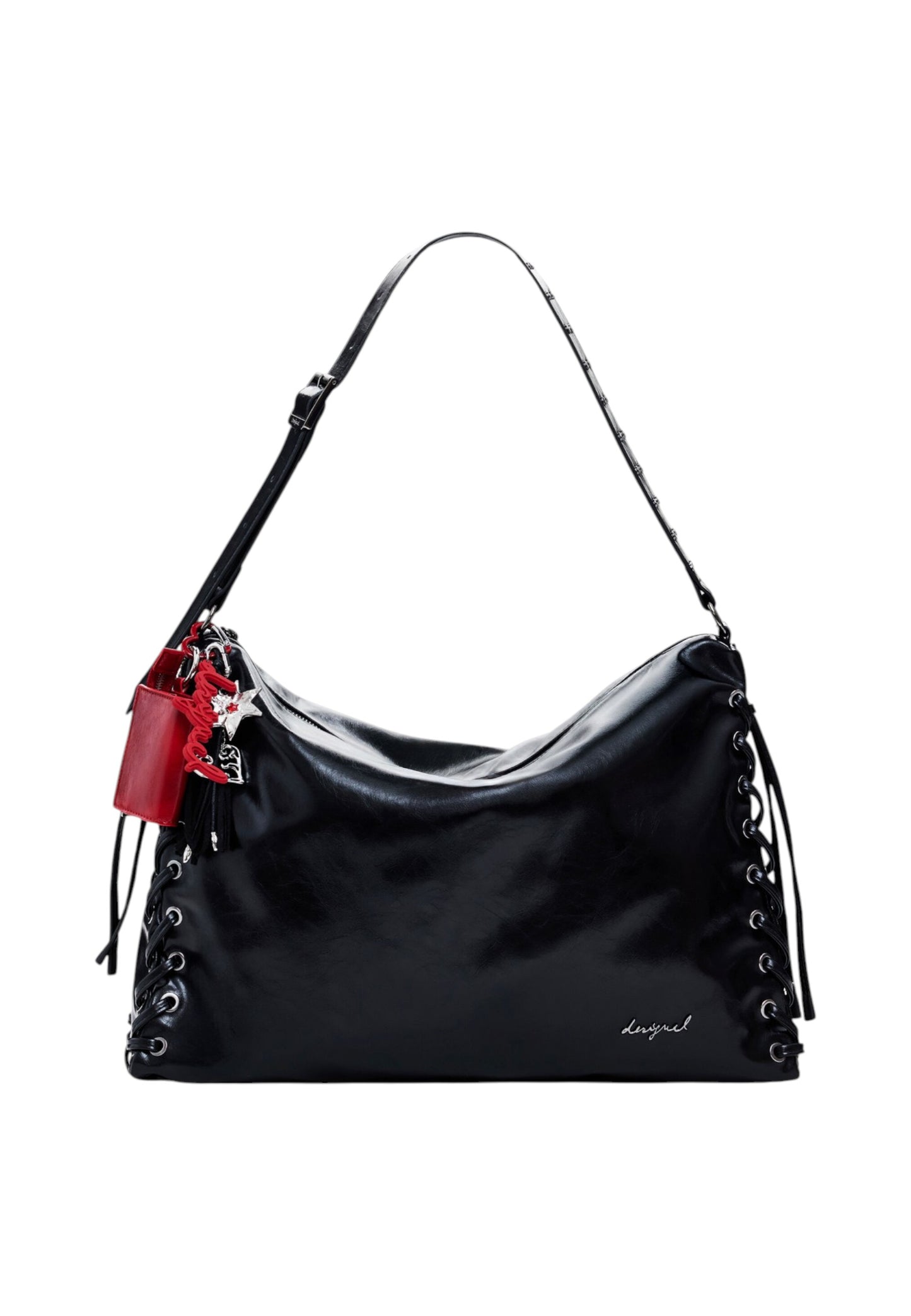 Borsa A Spalla Donna Desigual  Bag Galaxy Black Leiria 26SAXP86