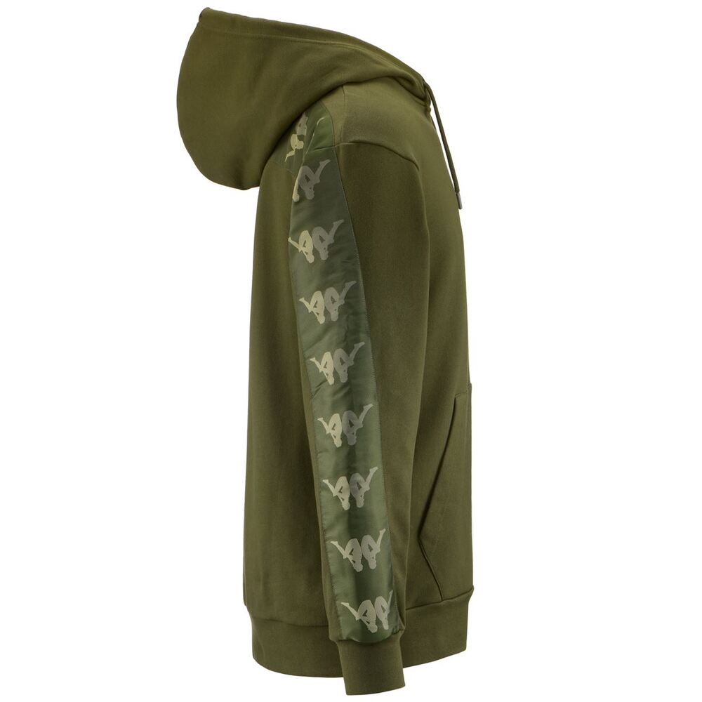 Felpa Con Cappuccio Uomo Kappa   321683W
