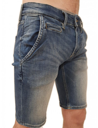 Pantaloncini Bermuda Uomo Guess In Denim  M1GD04D4B71