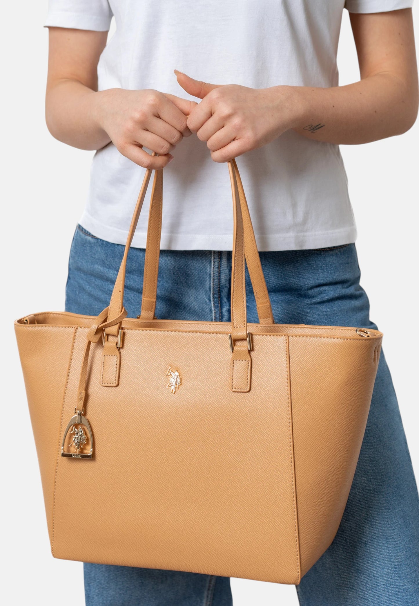 Borsa A Spalla Donna U.S. Polo Assn. Shopping Bag Jones BIUJE8908WVP