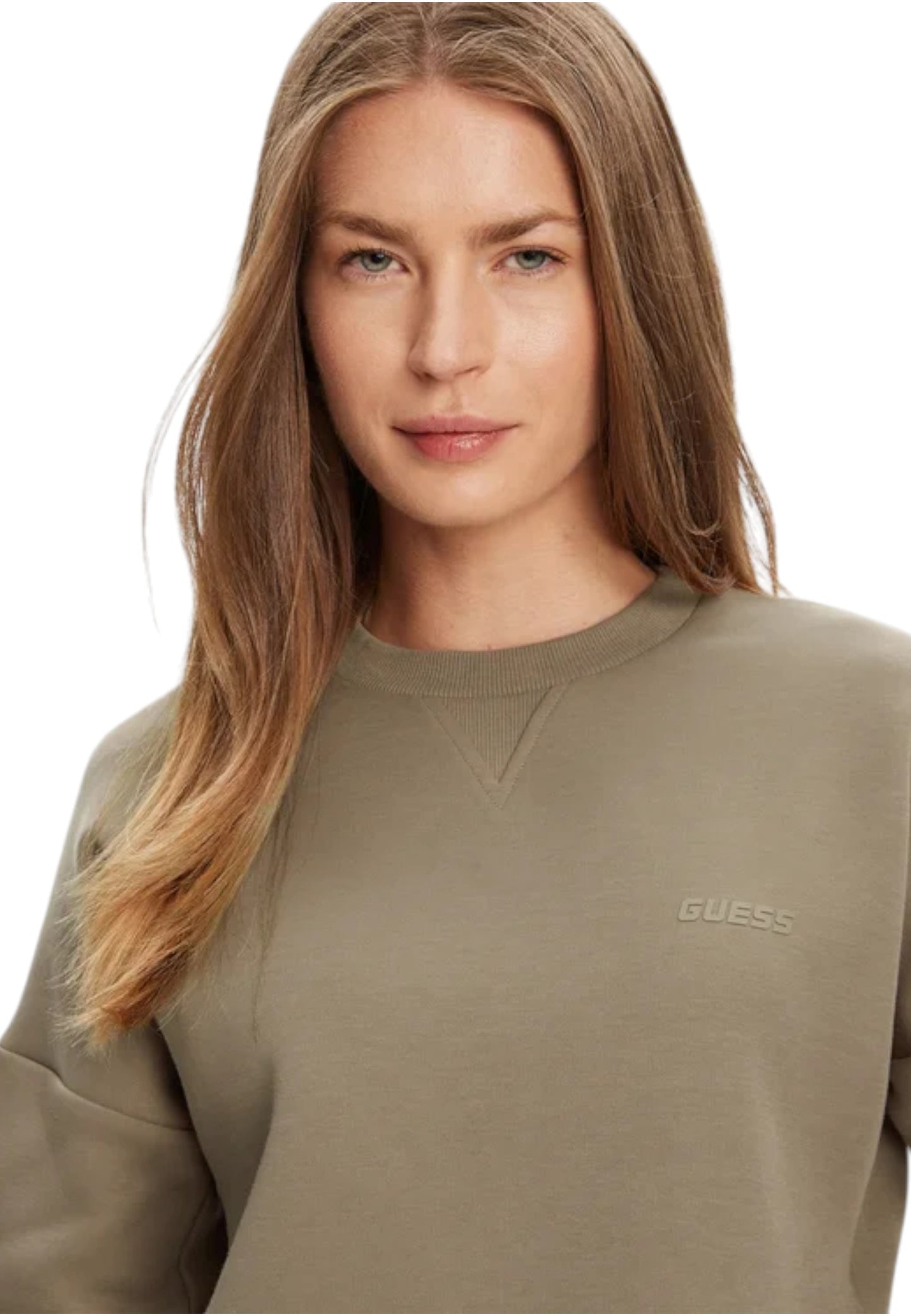 Felpa A Girocollo Donna Guess  Cymone V3BQ16KB3P2