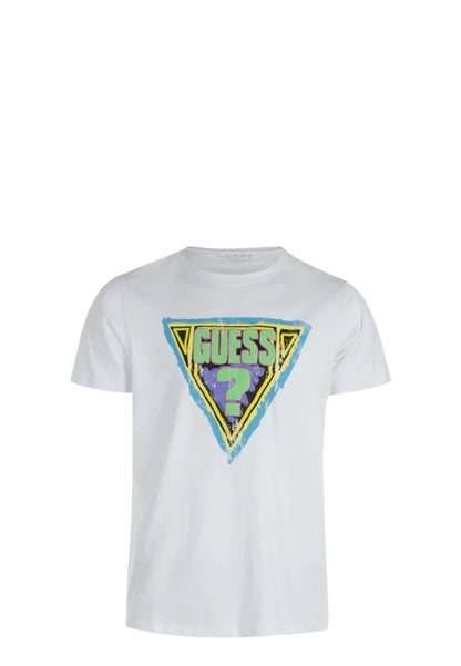 T-Shirt Manica Corta Uomo Guess  Brushed Triangle M1GI89K8FQ1