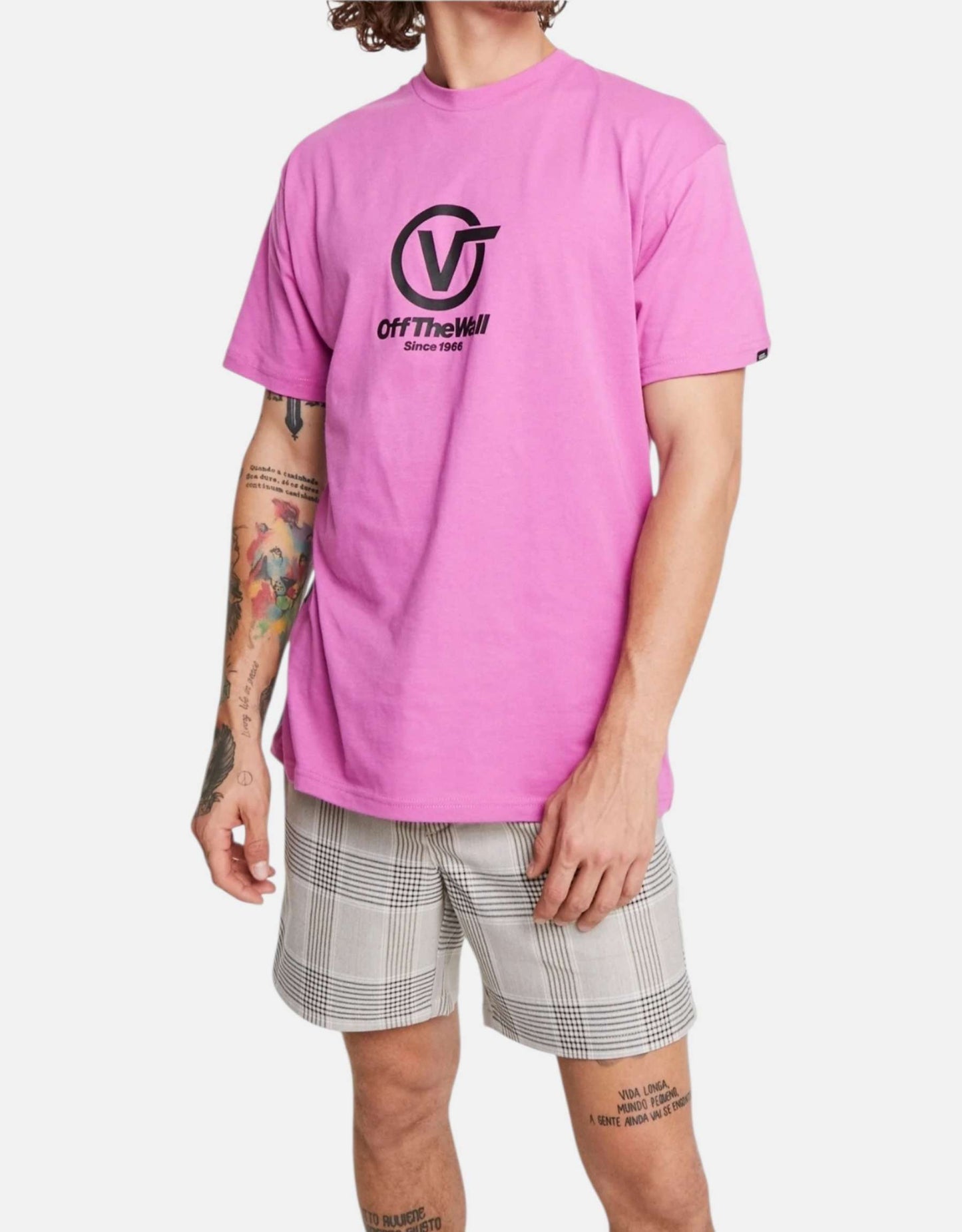 T-Shirt Manica Corta Uomo Vans  Distort Performance VN0A4551RAA1