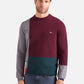 Maglione A Girocollo Uomo Harmont & Blaine Misto lana e cashmere, Design color block, Regular Fit, Finiture a costine, Logo Harmont & Blaine  HRR898030187