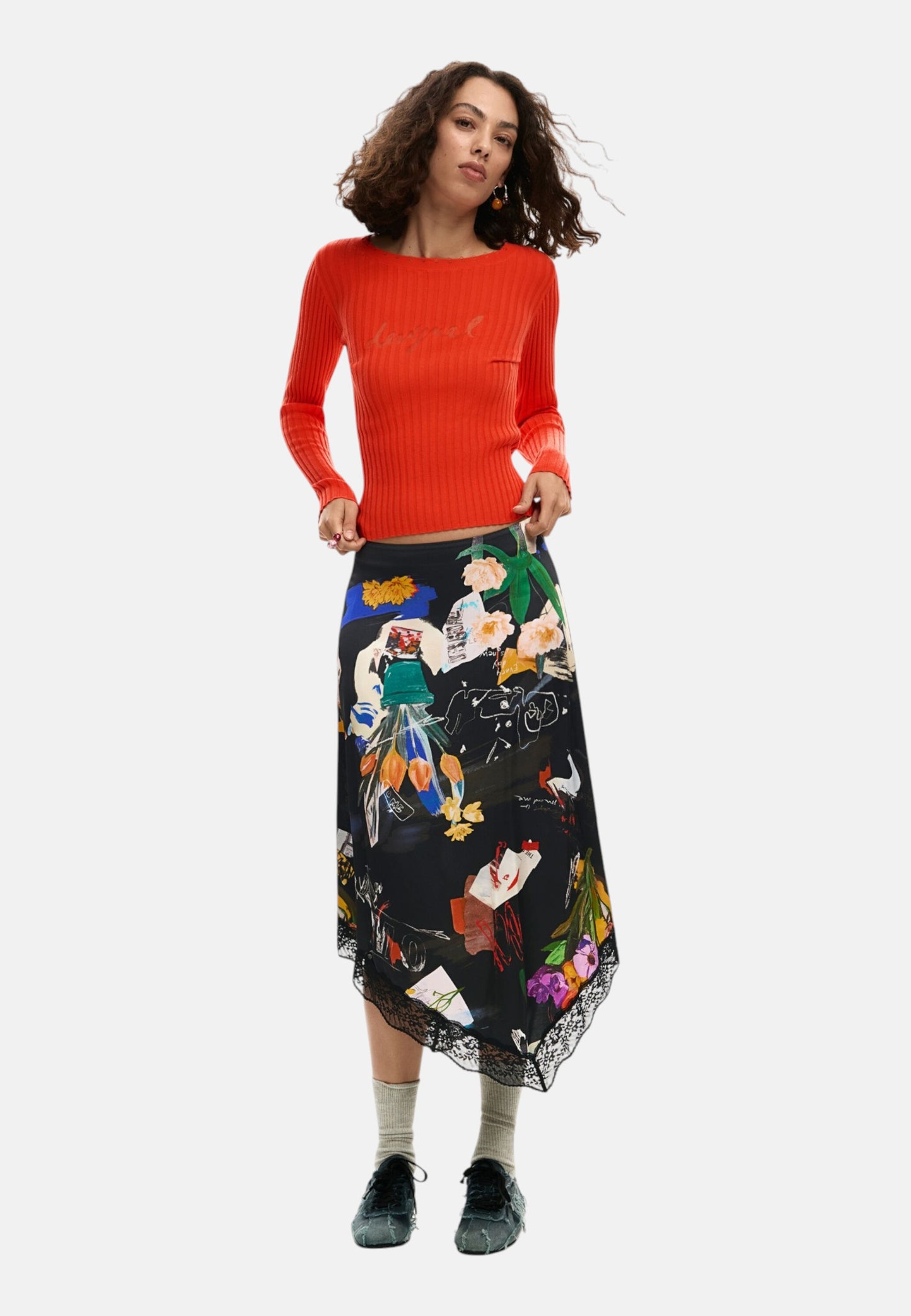 Gonne  Donna Desigual  Fal Vent Arty 26SWFW03