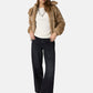 Giacca Bomber Donna Guess In  Eco pelliccia Con cappuccio Gj W6BL35W3802