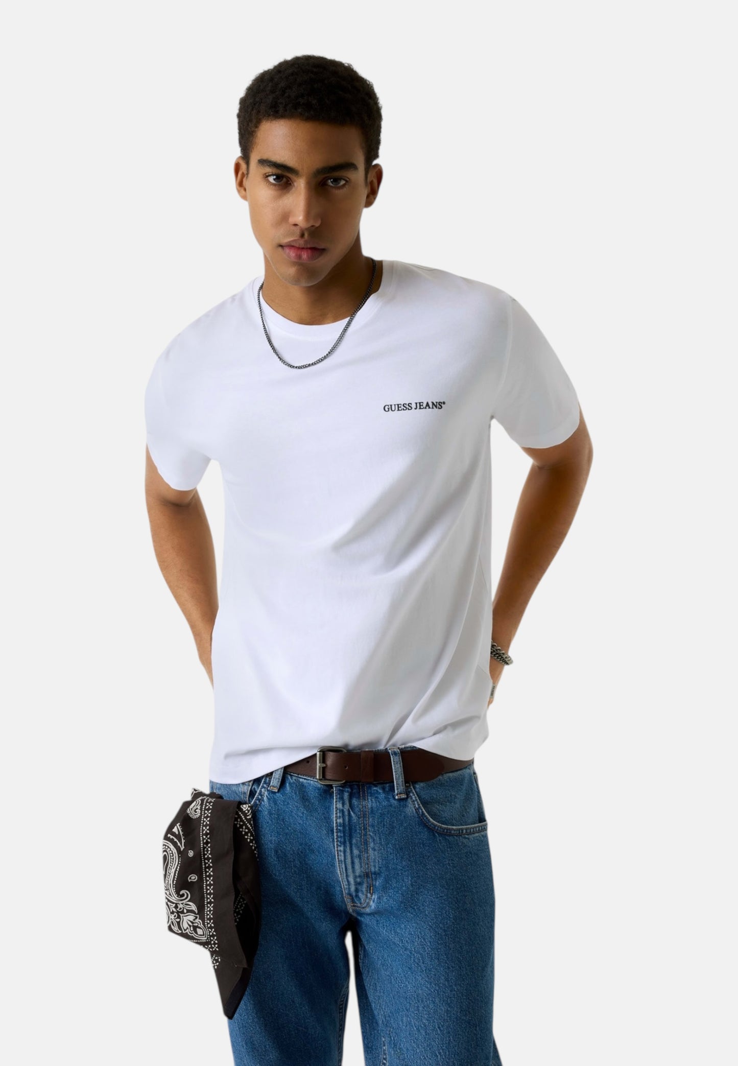 T-Shirt Manica Corta Uomo Guess  Gj Reg Unisex Logo Print M5BI78K8FQ4