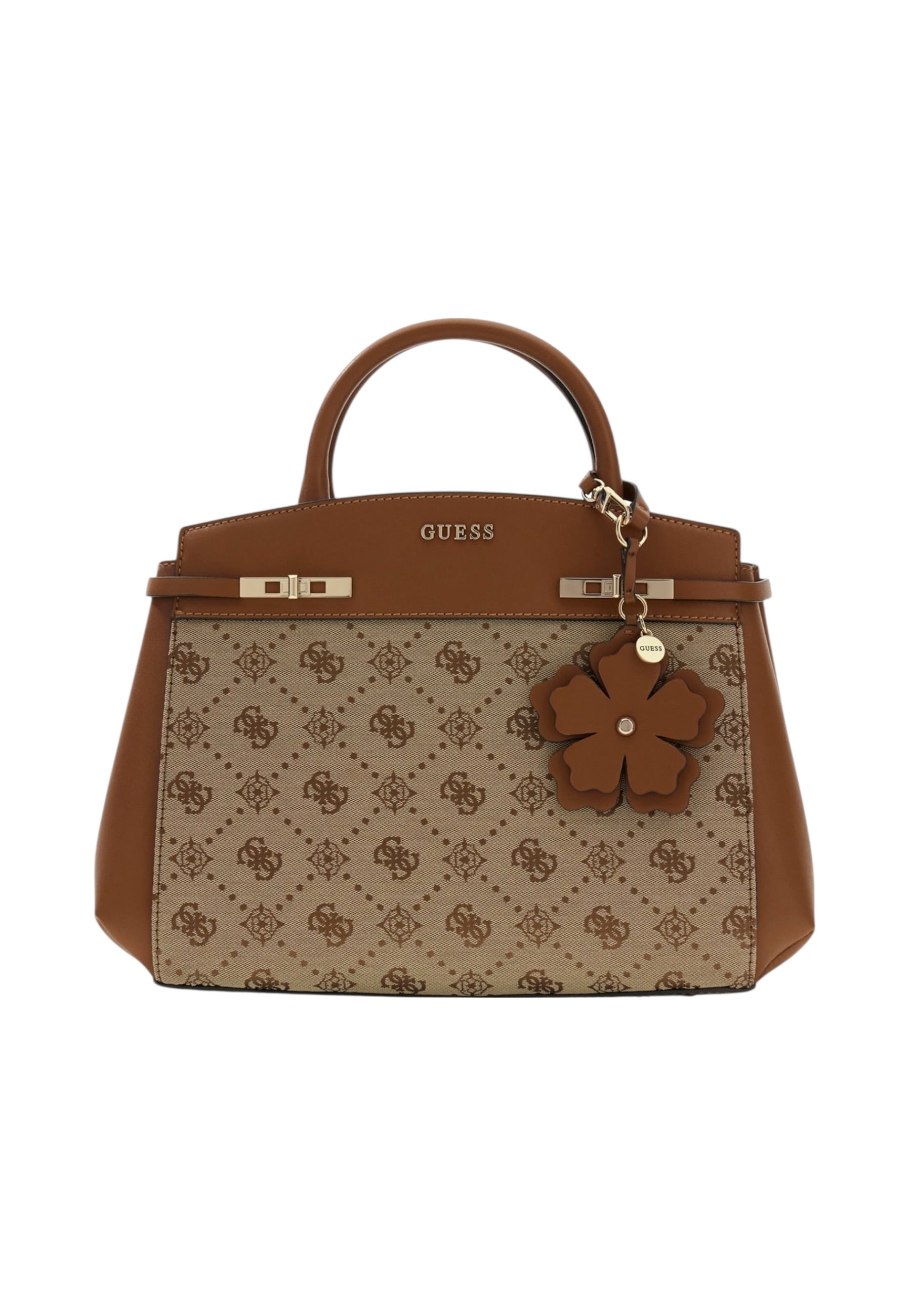 Borsa A Mano Donna Guess Tri Comp Satchel Melinda Logo HWJP9902060