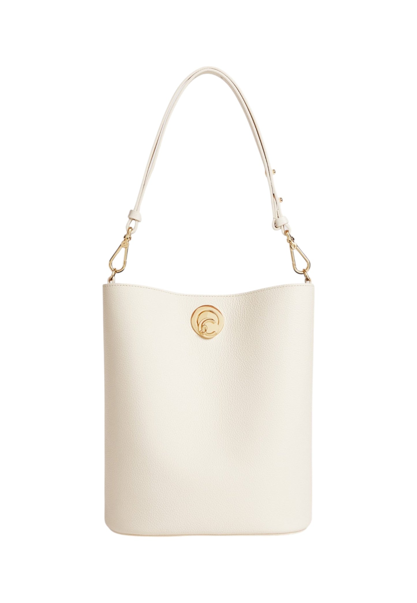 Borsa A Spalla Donna Coccinelle Secchiello In Pelle Martellata Doppia Coccinelle Nikla Medium E1TOA230101