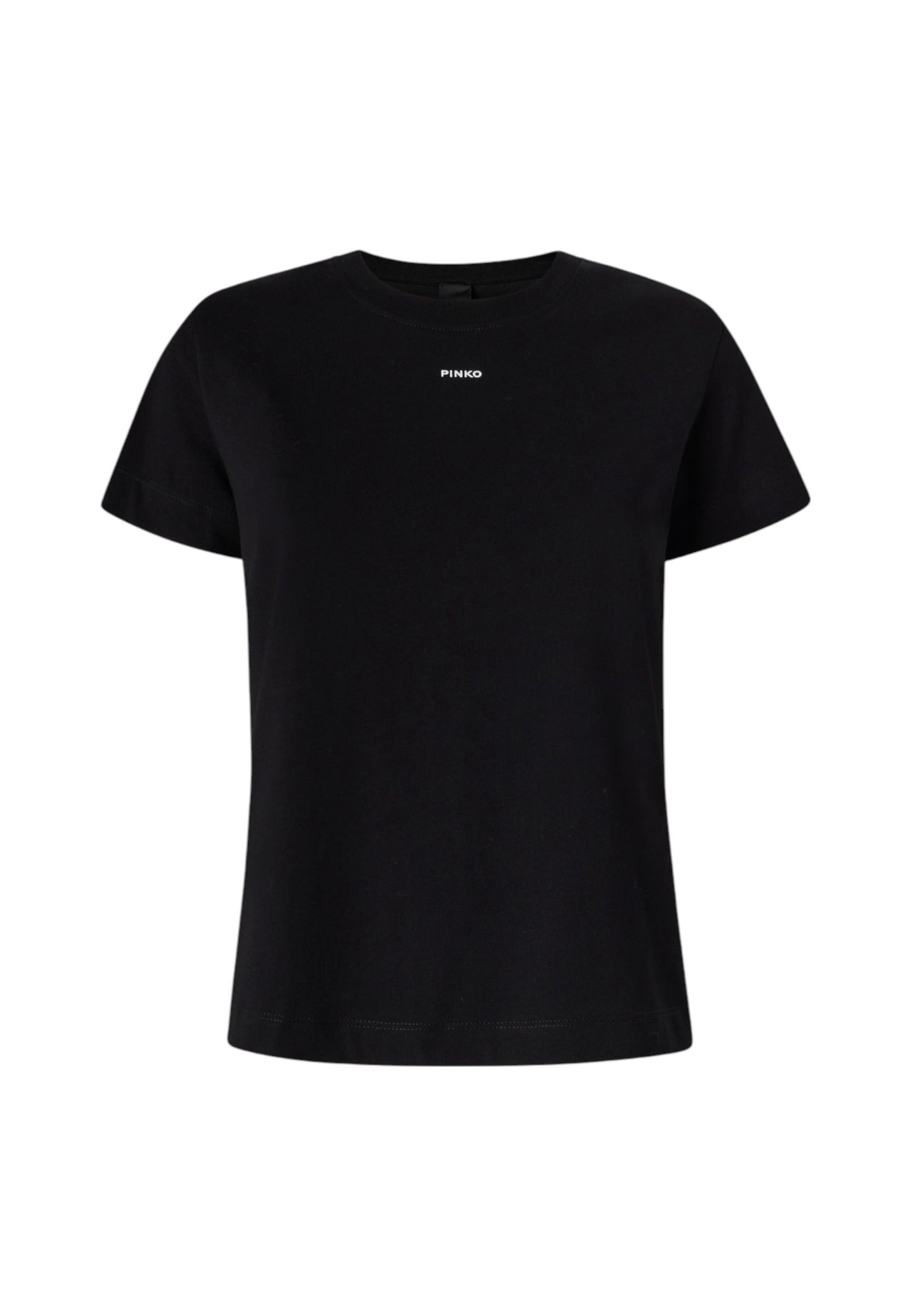 T-Shirt Manica Corta Donna Pinko Stampa Logo Basico 100373A2RE