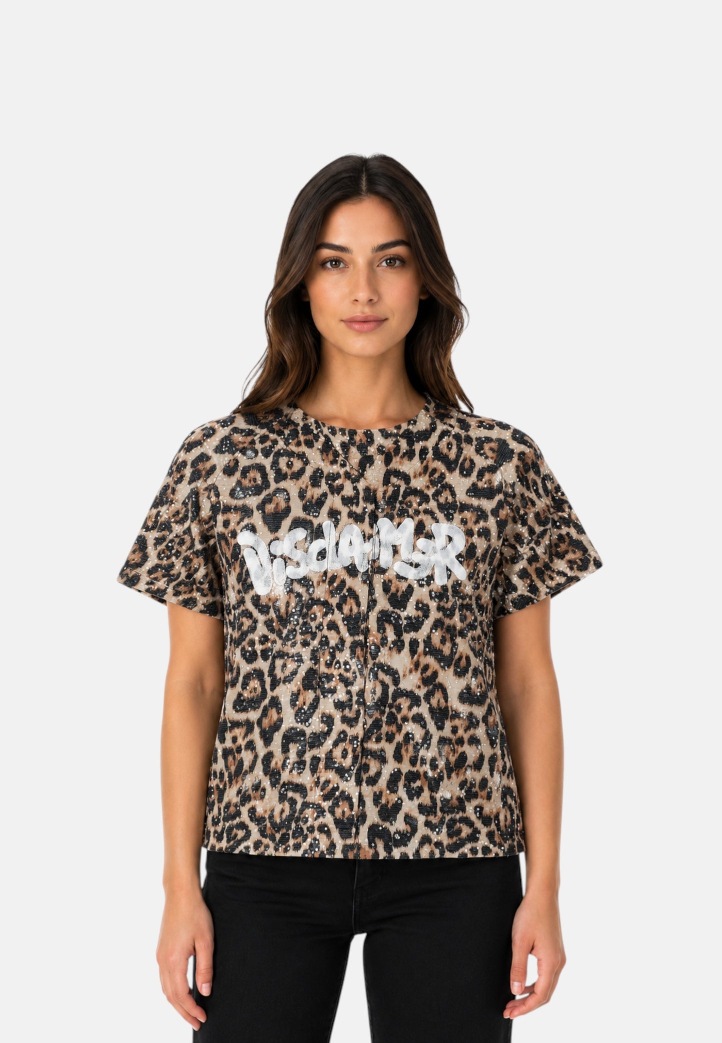 T-Shirt Manica Corta Donna Disclaimer   26EDS55566