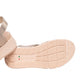 Sandali Bassi Donna Nero Giardini In Pelle Laminata Con Fasce Incrociate  E617064D