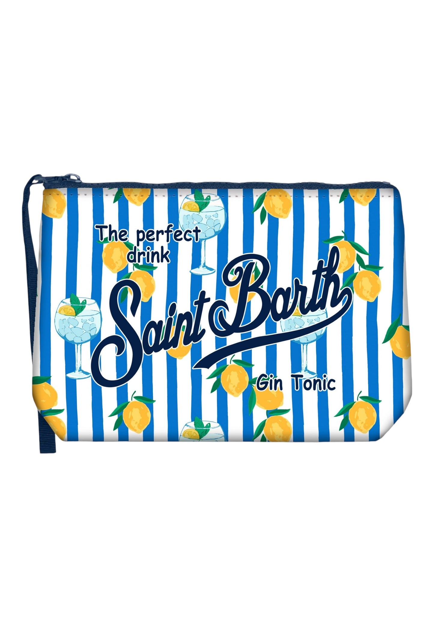 Pochette  Donna Mc2 Saint Barth Gin Tonic Lemon Stripes Aline ALIN001