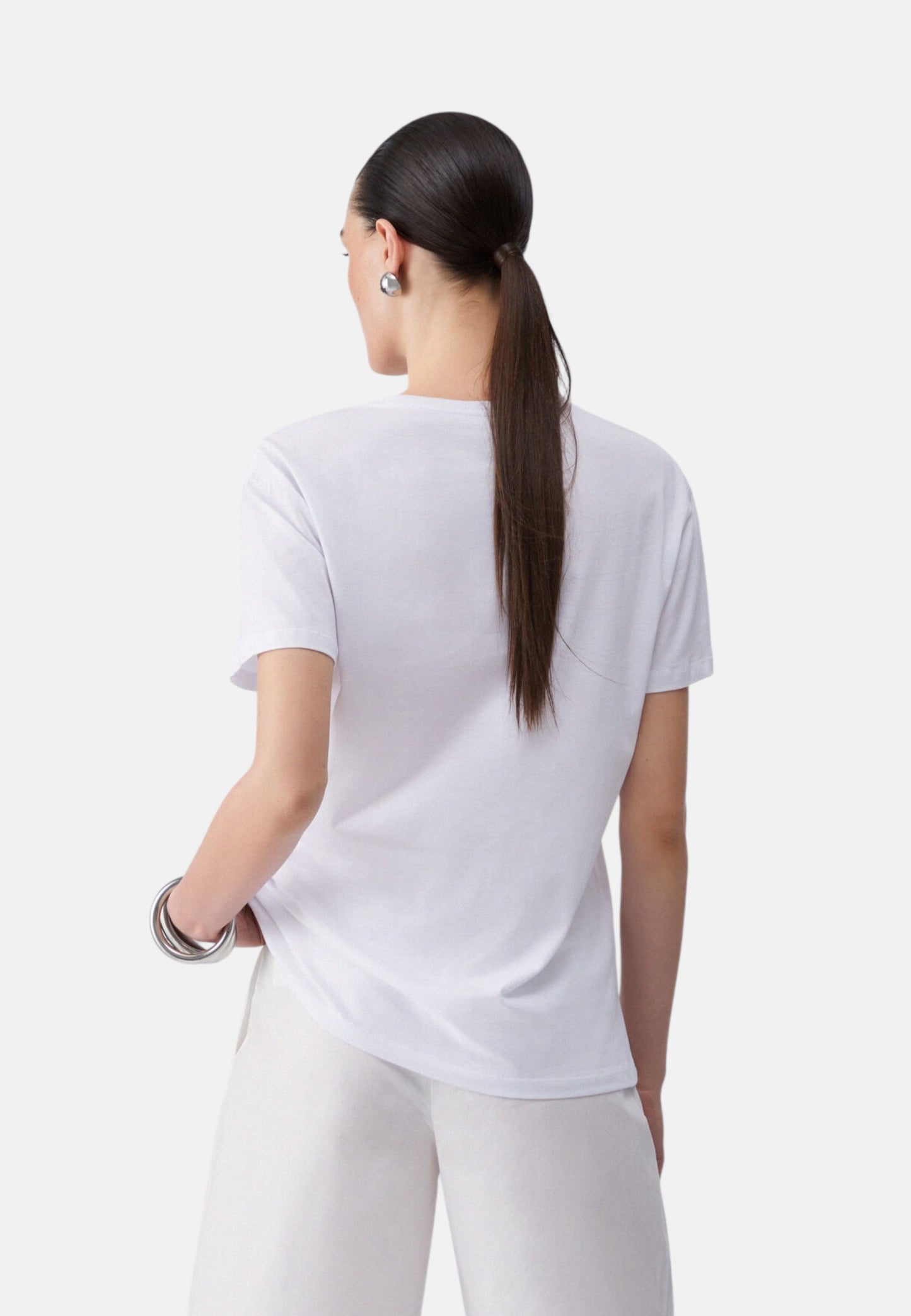T-Shirt Manica Corta Donna Liu Jo Cafe Liujo Eco Line WA6502JS923