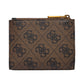 Portafoglio Con Portacarte Uomo Guess Bifold Top Zip Milano SMMALOLEA03