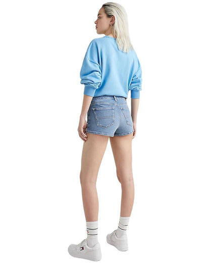 Pantaloncini Jeans Donna Tommy Jeans  Nora Mr Skinny Short DW0DW15604