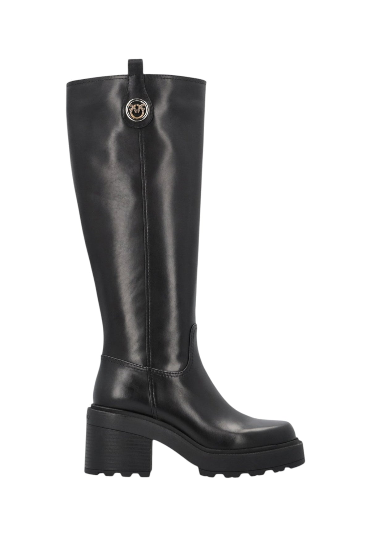 Stivali Con Tacco Donna Pinko Con Fibbia E Fondo Carrarmato Altea 05 SD0553P001