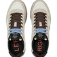 Sneakers Basse Uomo Sun68 Stile Running, Logo Ricamato, Nylon E Suede Tom Solid Z46101