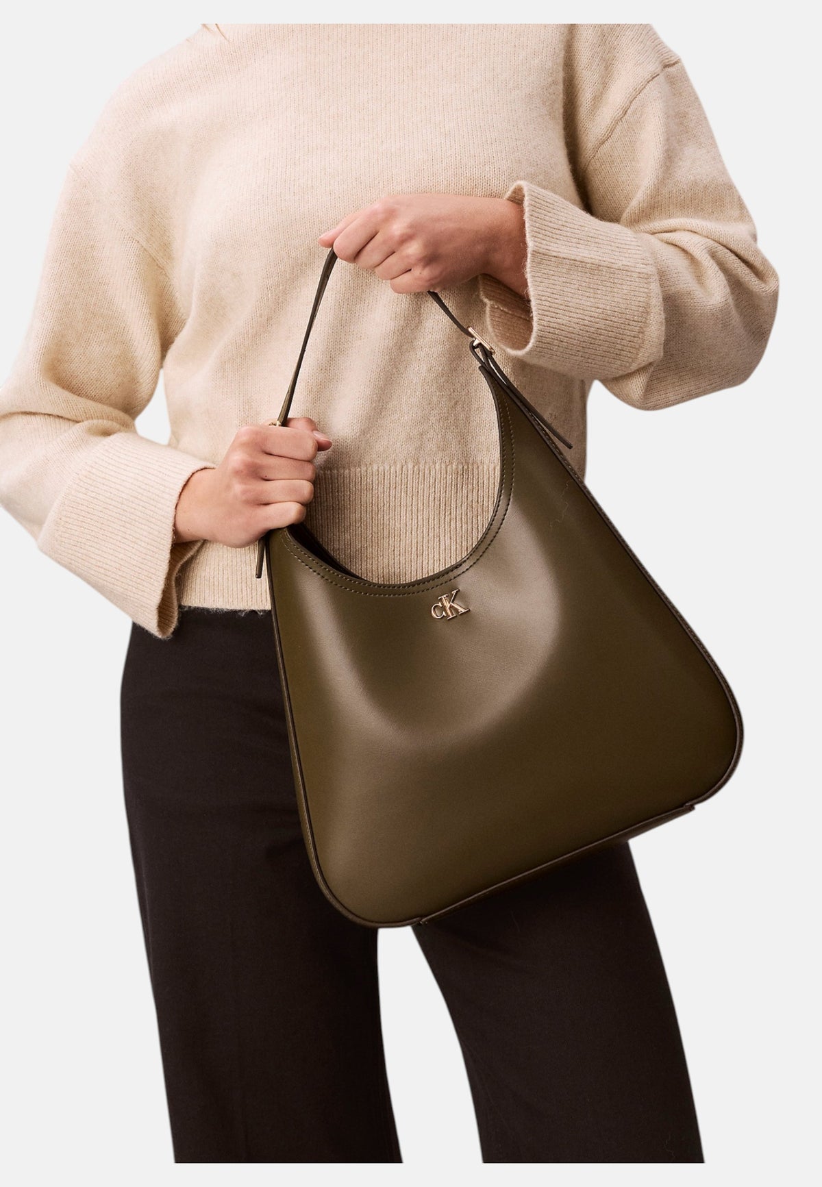 Borsa A Spalla Donna Calvin klein Medium Shoulder Bag Ck LV04F3522G