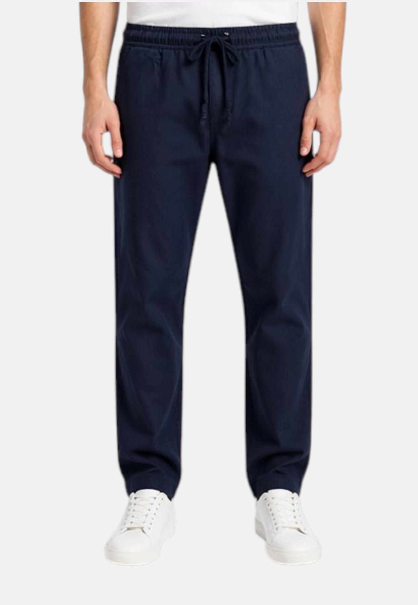 Pantaloni Straight Leg Uomo Guess  Paolo Cotton Owen Drawcord M6GB15W2024