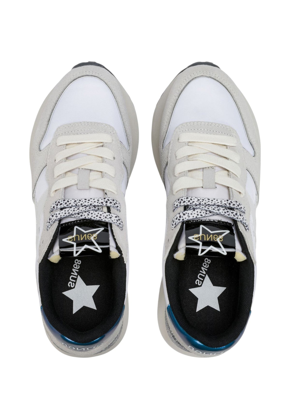 Sneakers Basse Donna Sun68  BIG STARGIRL MIX MATERIALS Z46229